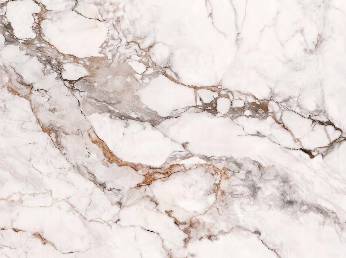 Calacatta White Marble Wall Mural Gray Veins Stone Abstract Peel And Stick Wallpaper