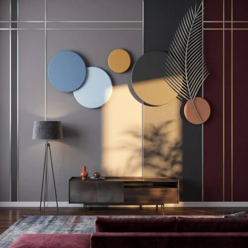 3D Wood Slat Deer Mural For Living Room Kitchen Bedroom Kids Room Bathroom Asian Mountain Wallpaper Cherry Blossom Peel Stick Canvas
